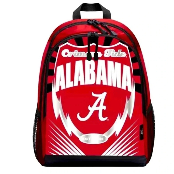 Alabama University of Alabama Crimson Tide Backpack Bag New - Picture 1 of 7